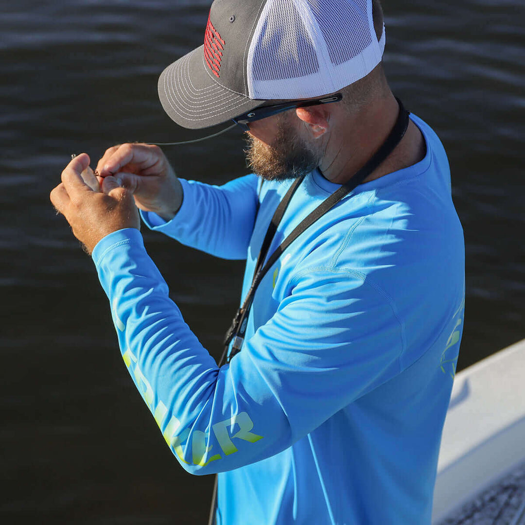 Prime LS Shirt - Baltic Blue