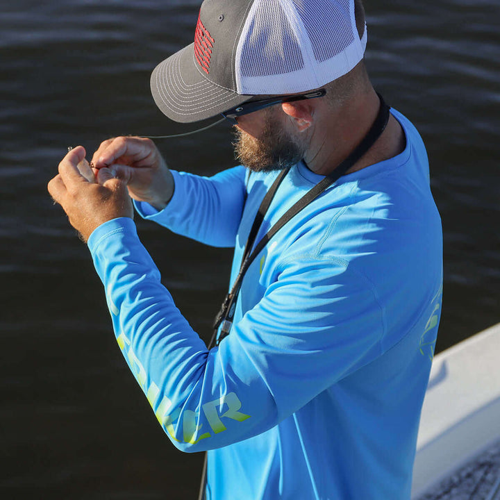 Prime LS Shirt - Baltic Blue