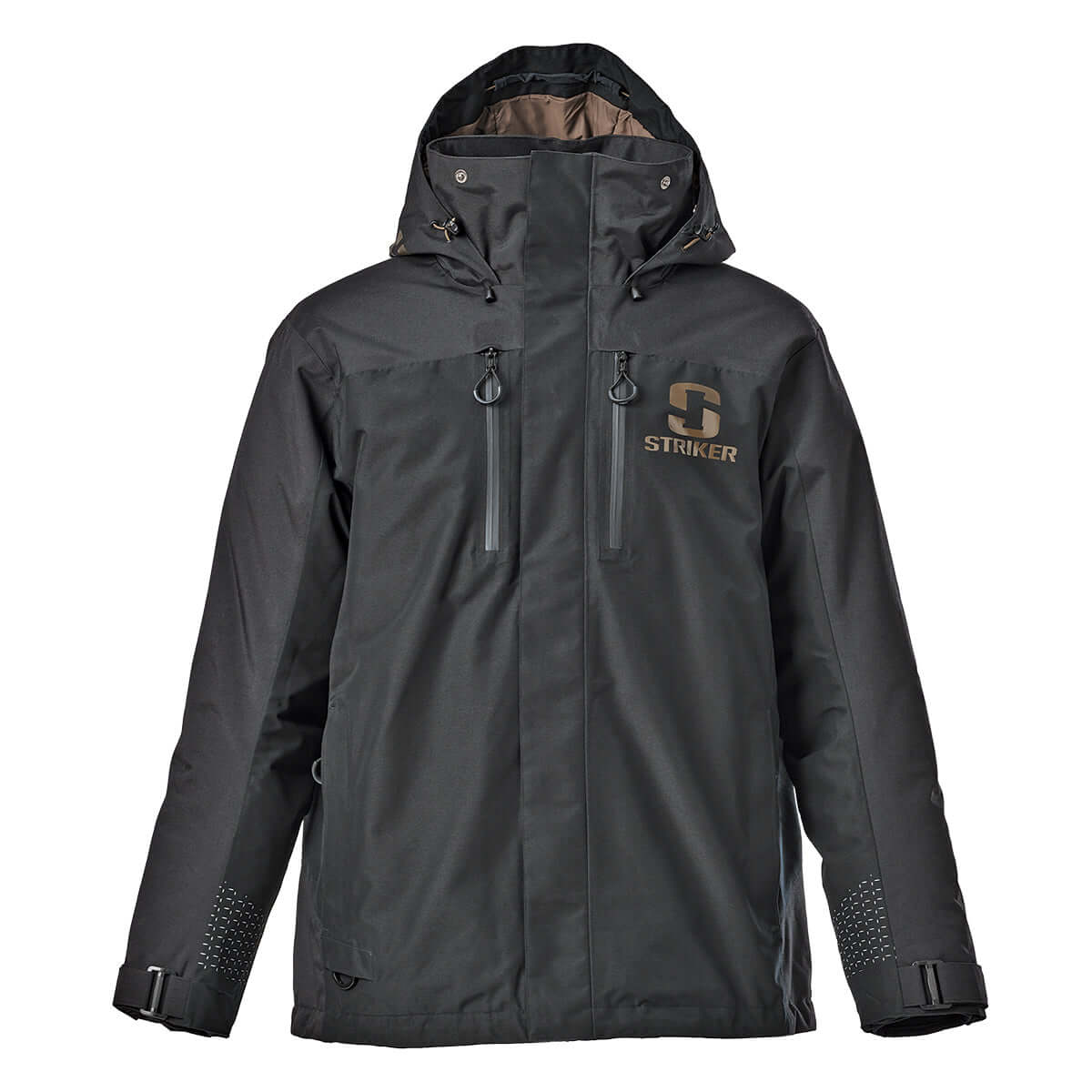 ジャケット・アウター FIREPROOF DENALI JACKET Striker | Denali Insulated Rain Jacket - Black | Fishing