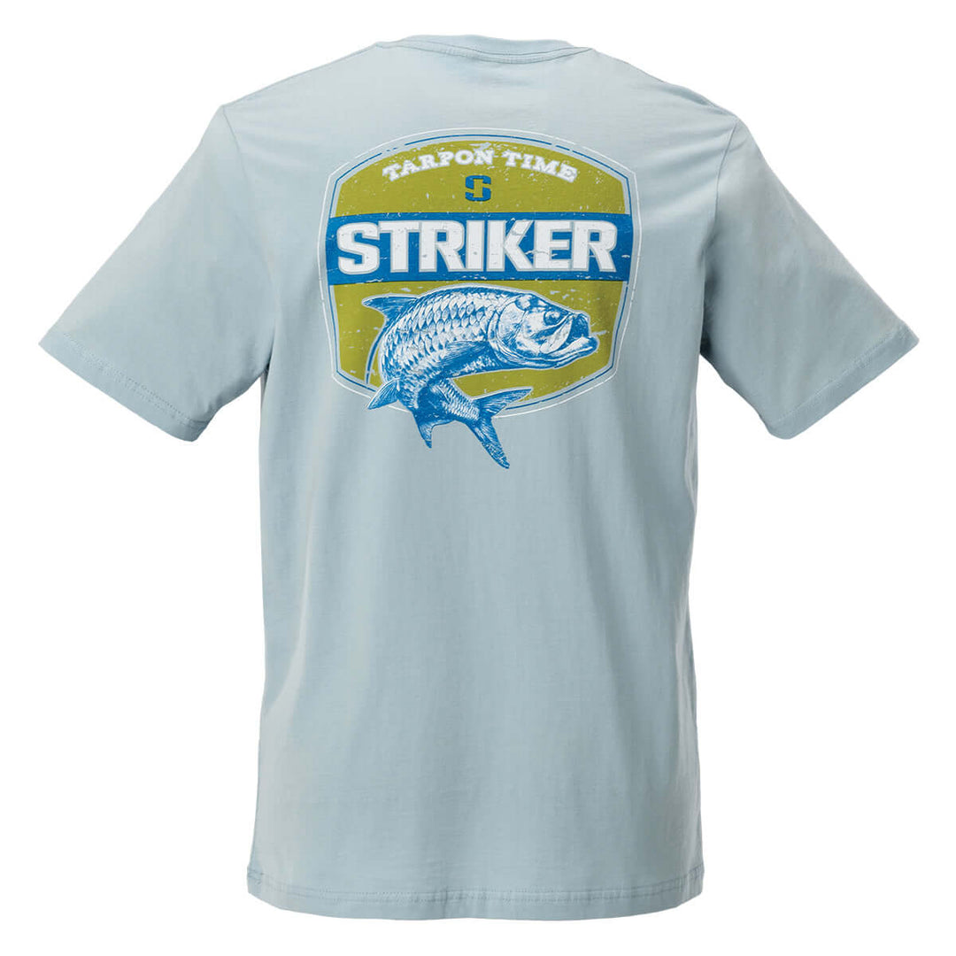Tarpon Time Tee - Blue Mist