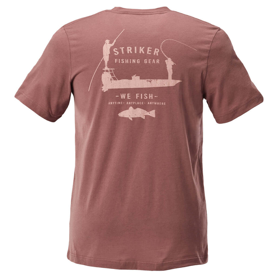 Skiff Tee - Dusty Red