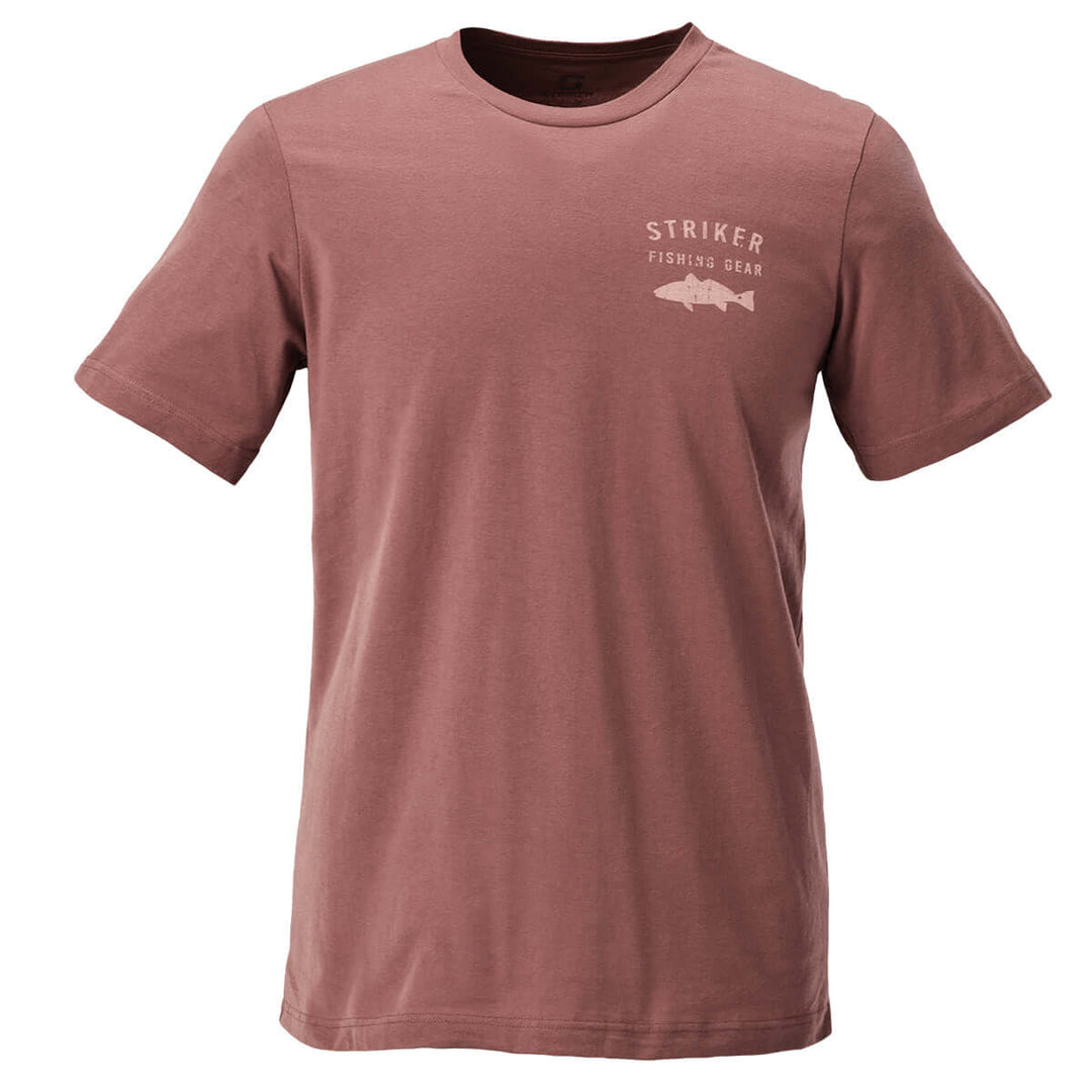 Skiff Tee - Dusty Red
