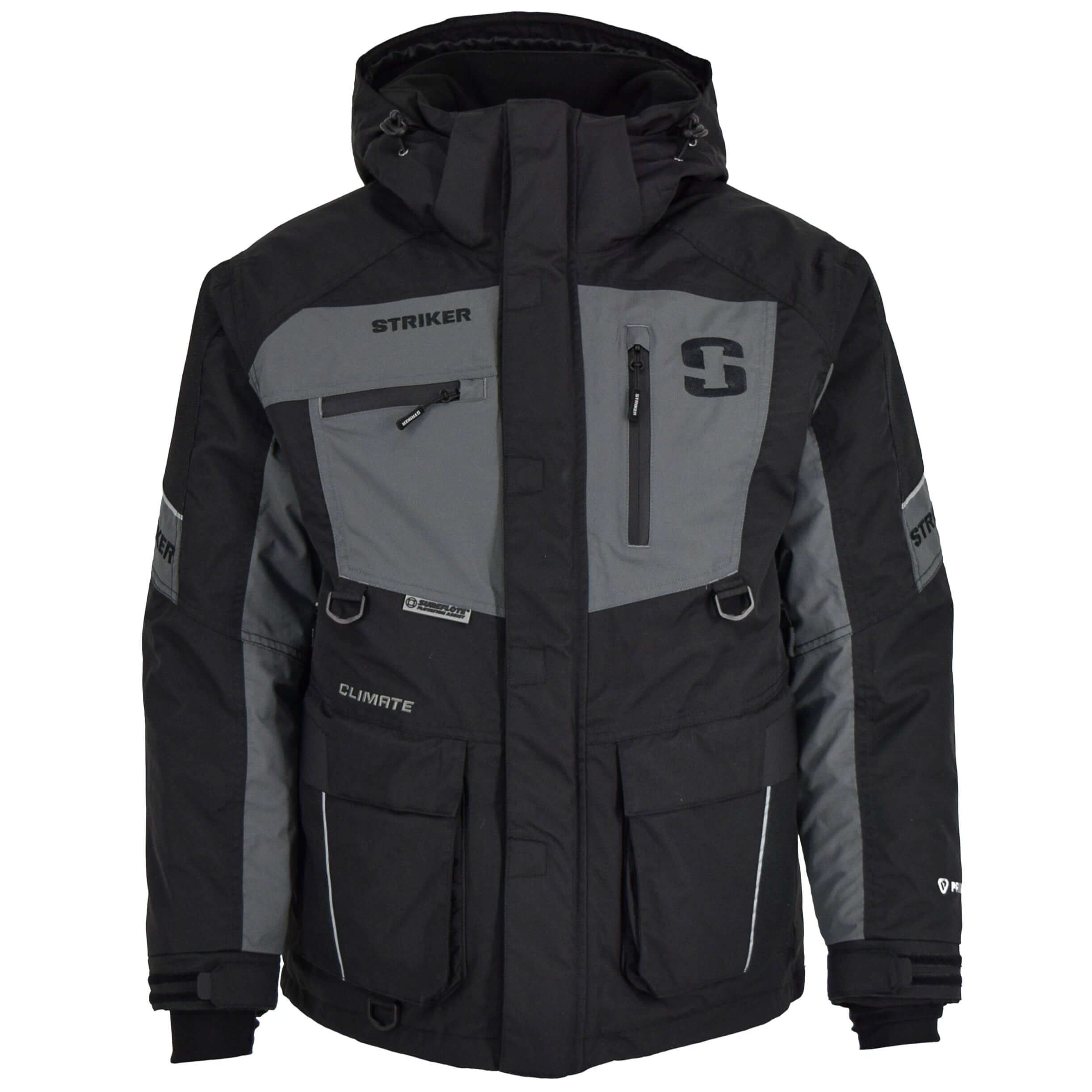 Striker | Climate Jacket - Black | Men's Ice Fishing Suits