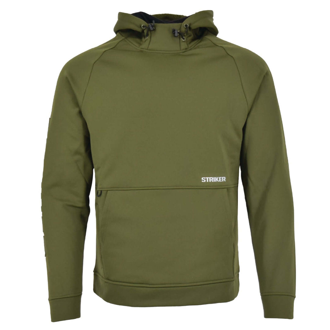 Striker Barricade Hoody in Dark Olive color