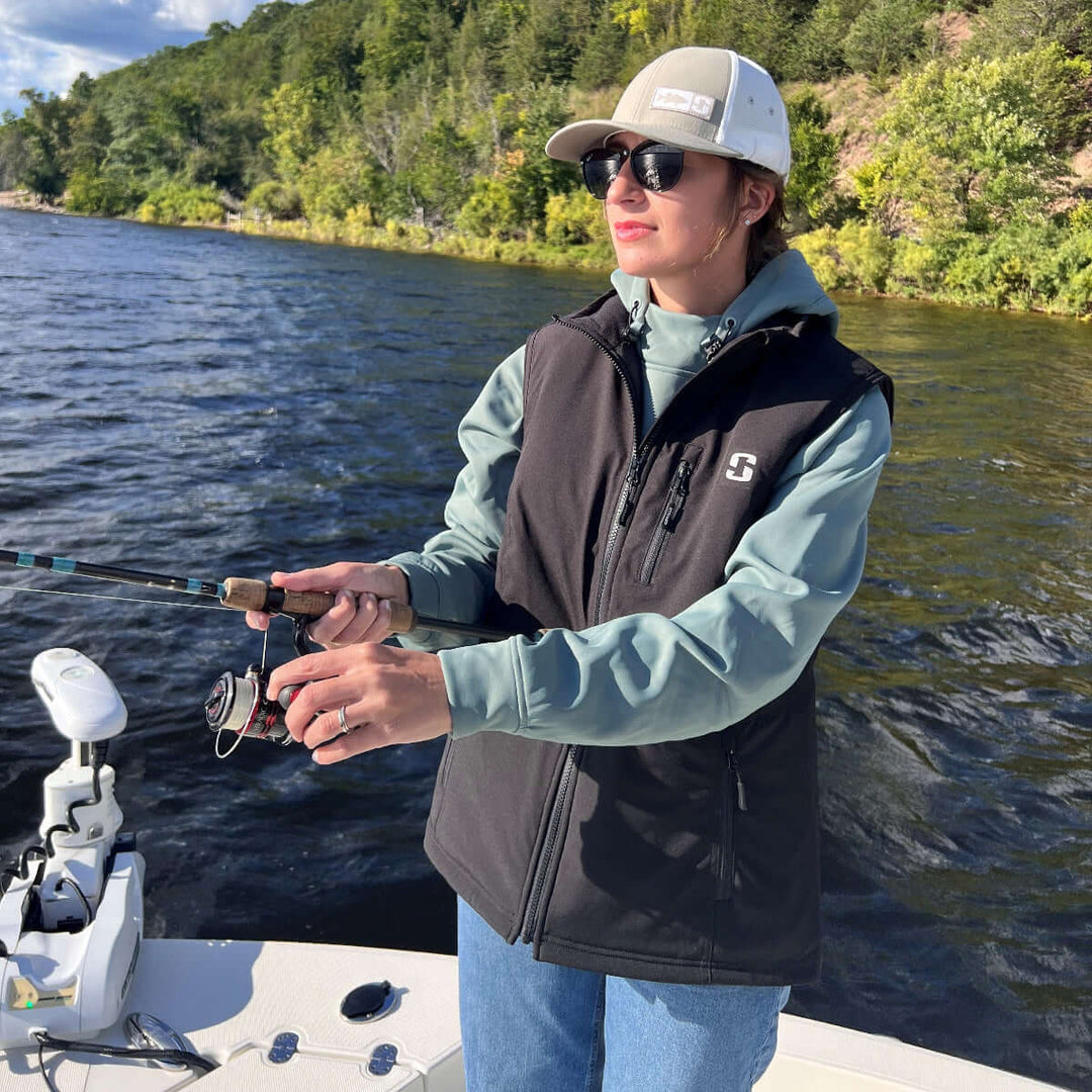 Women's Shield Float Vest - Black