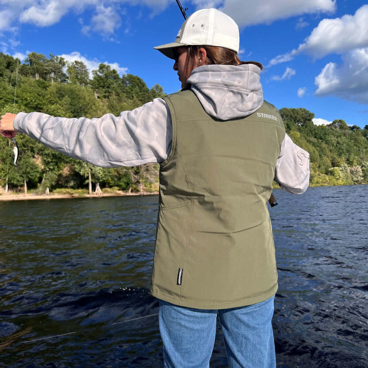 Women's Shield Float Vest - Dark Olive