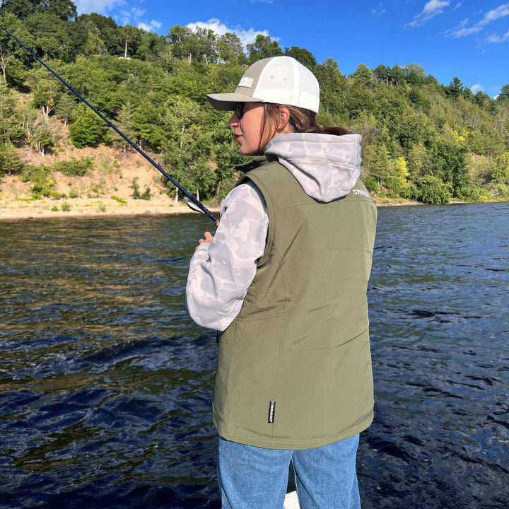 Women's Shield Float Vest - Dark Olive