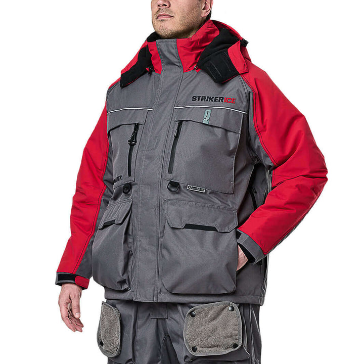 Hardwater Jacket - Gray/Red