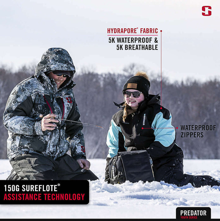 Youth Predator Jacket - Black/Frost