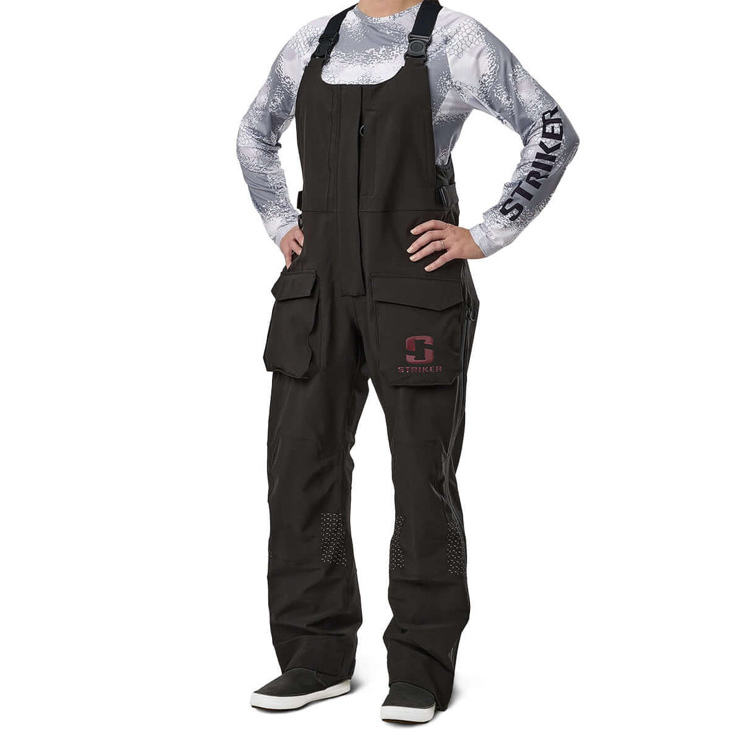 Women's Adrenaline Rain Bib - Black