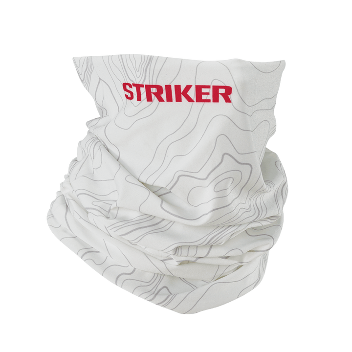 45 Degree View Product Image of Striker CoolWave Stretch Fit Brrr Gaiter - Topo Design