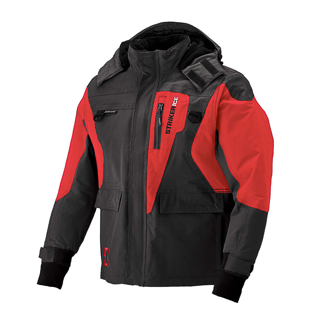 Striker Youth Predator Ice Fishing Winter Jacket Red Ice Suits