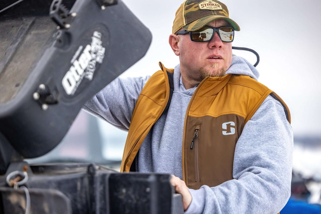 Shield Float Striker | Barricade Hoody & Shield Float Vest | Layering