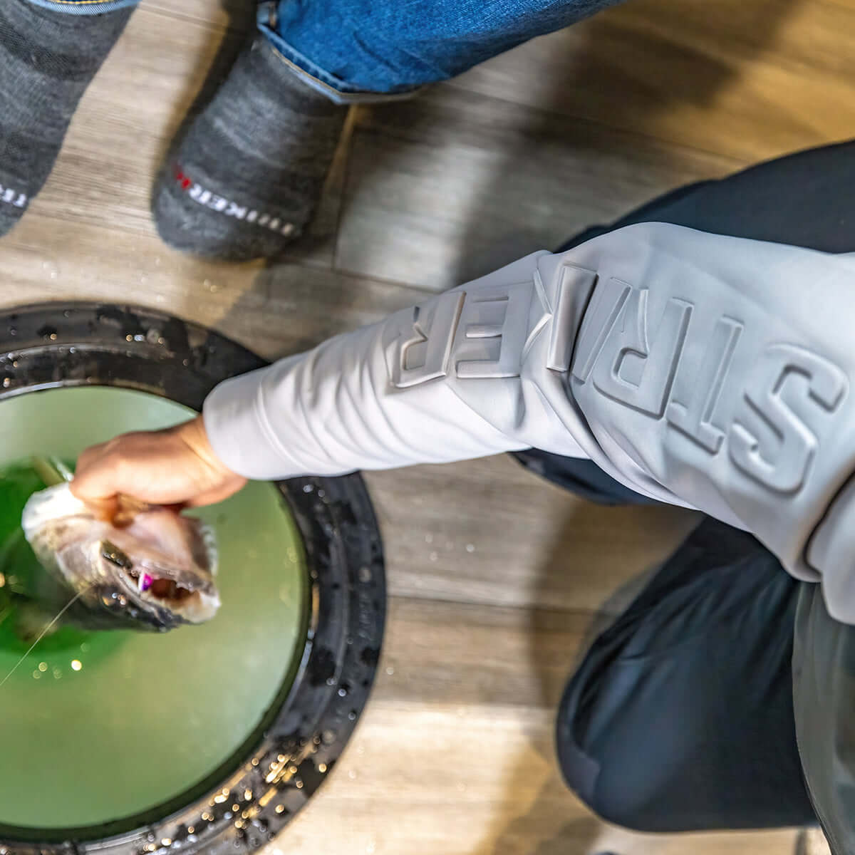 Striker | Barricade Hoody - Alloy | Warm Fishing Hoody