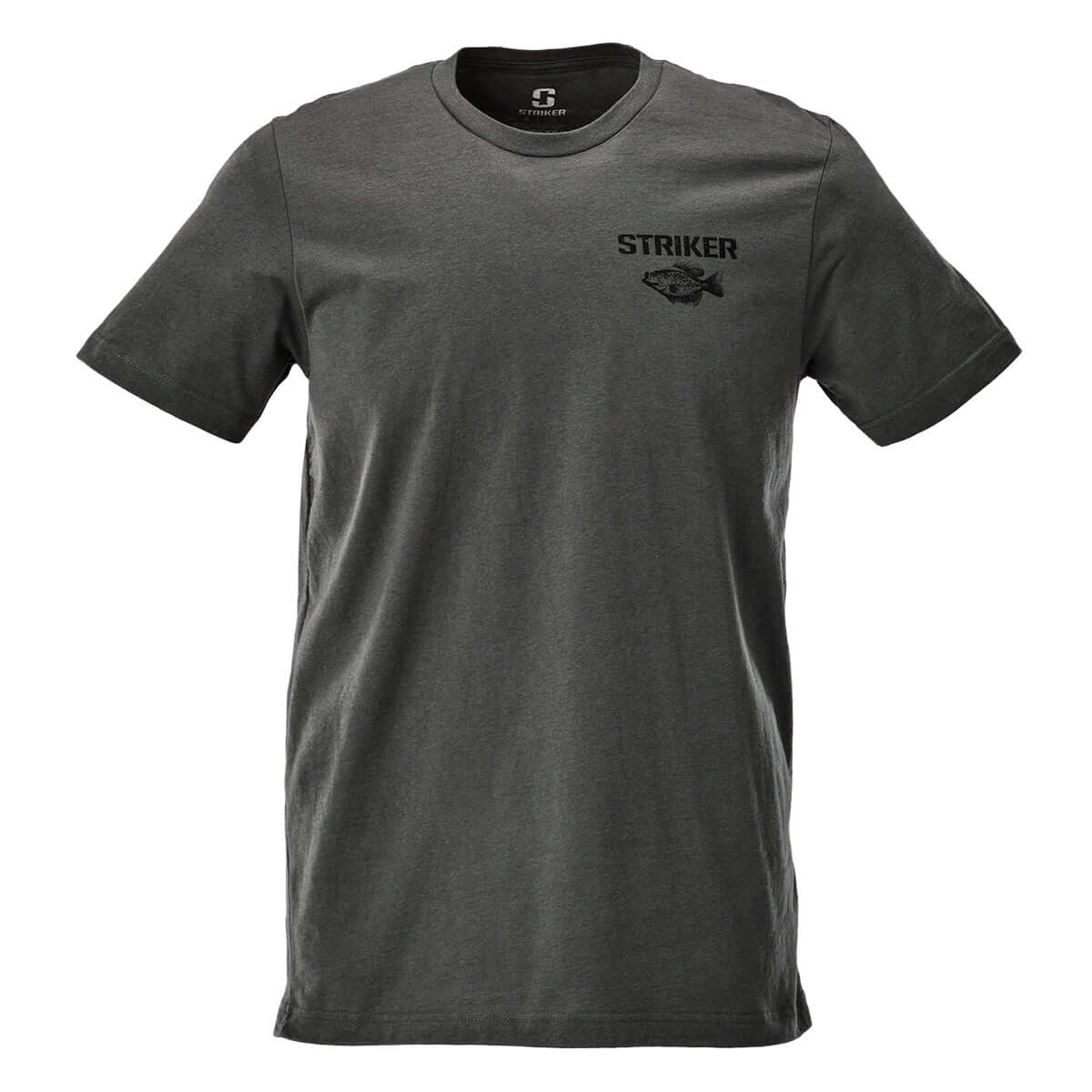 Striker | Crappie Lager Tee - Charcoal | Fishing Apparel