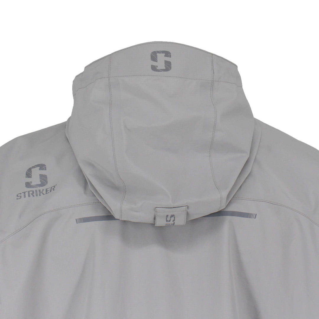Striker Impulse Rain Jacket Hood in Gray