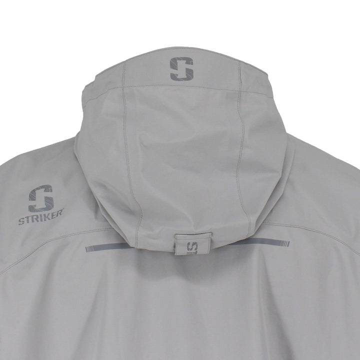 Striker Impulse Rain Jacket Hood in Gray