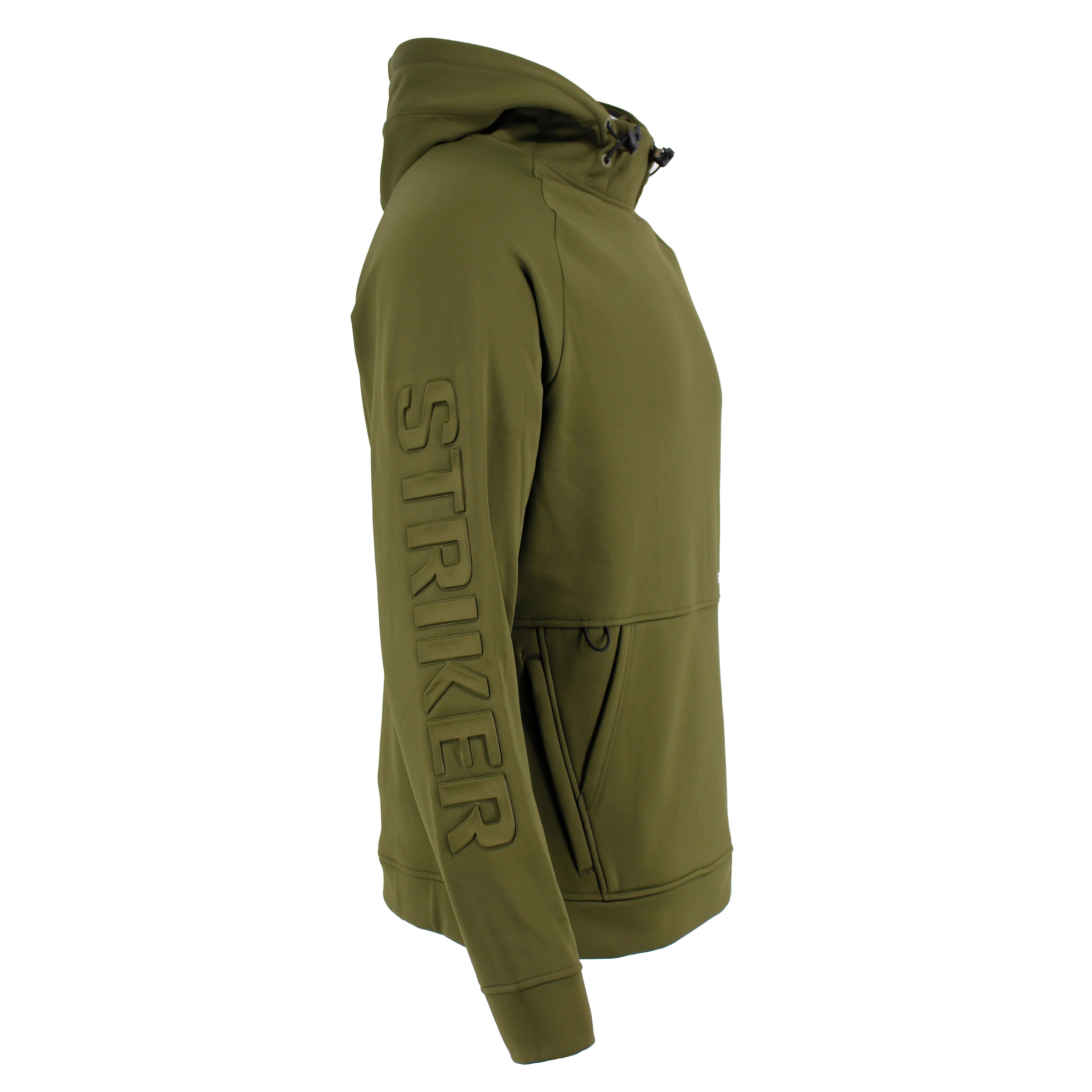 Striker | Barricade Hoody - Dark Olive | Warm Fishing Hoody