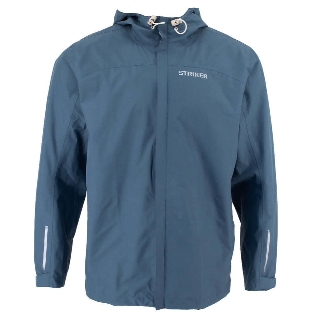 Striker | Impulse Packable Rain Jacket - Atlantic Blue