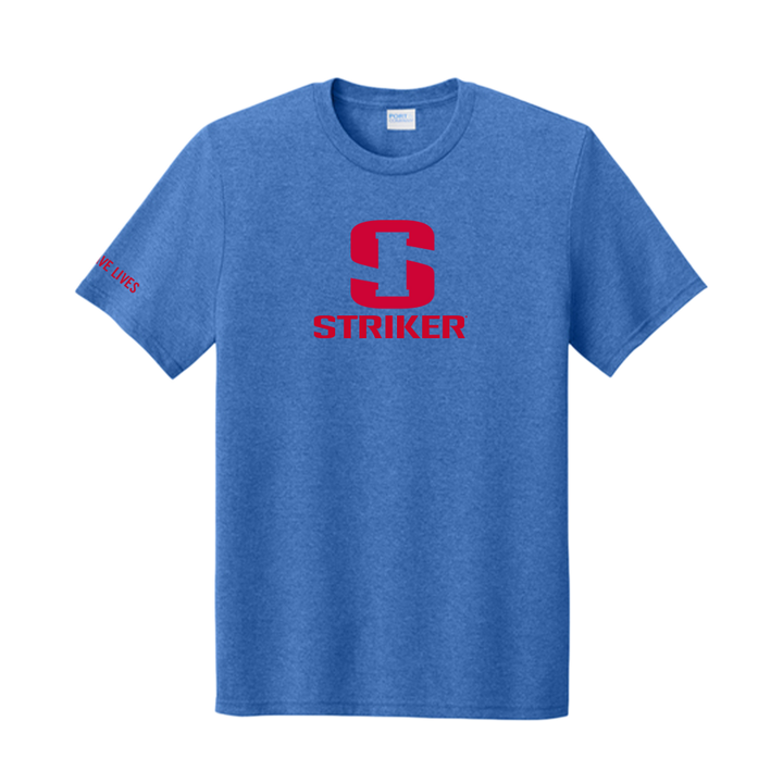 Lifeline Short-Sleeve Tee - Heather Royal