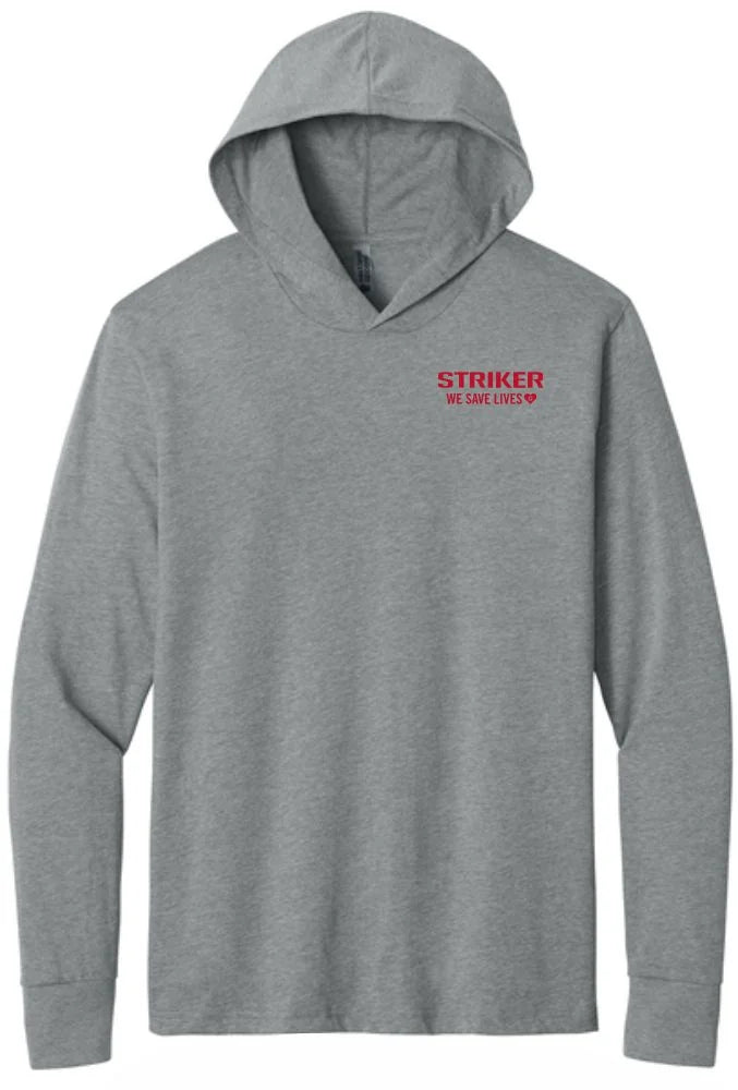 Lifeline Hoody Tee - Dark Heather Gray
