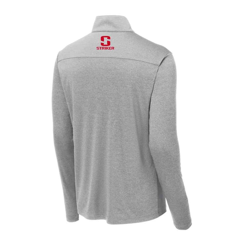 Lifeline Quarter Zip - Light Gray Heather