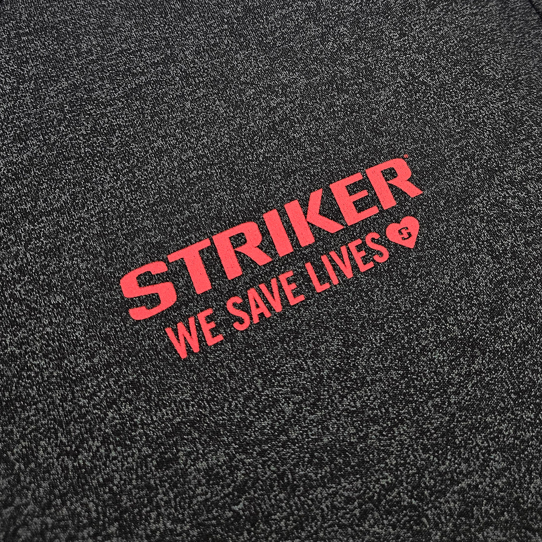 Lifeline Quarter Zip - Black Heather