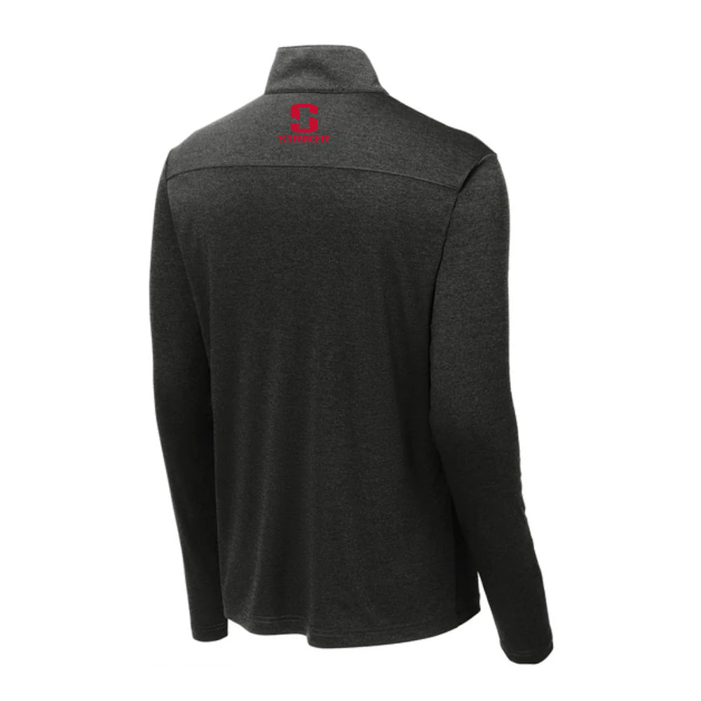 Lifeline Quarter Zip - Black Heather