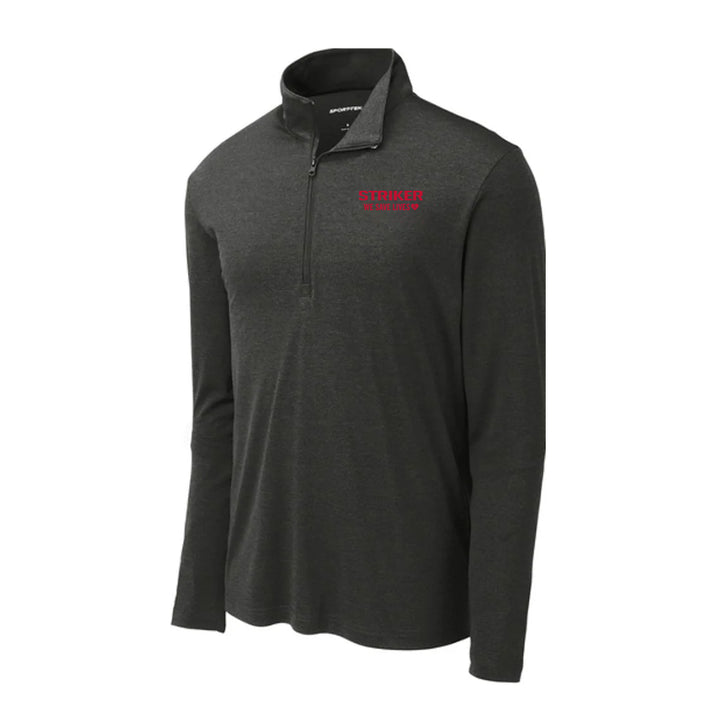 Lifeline Quarter Zip - Black Heather
