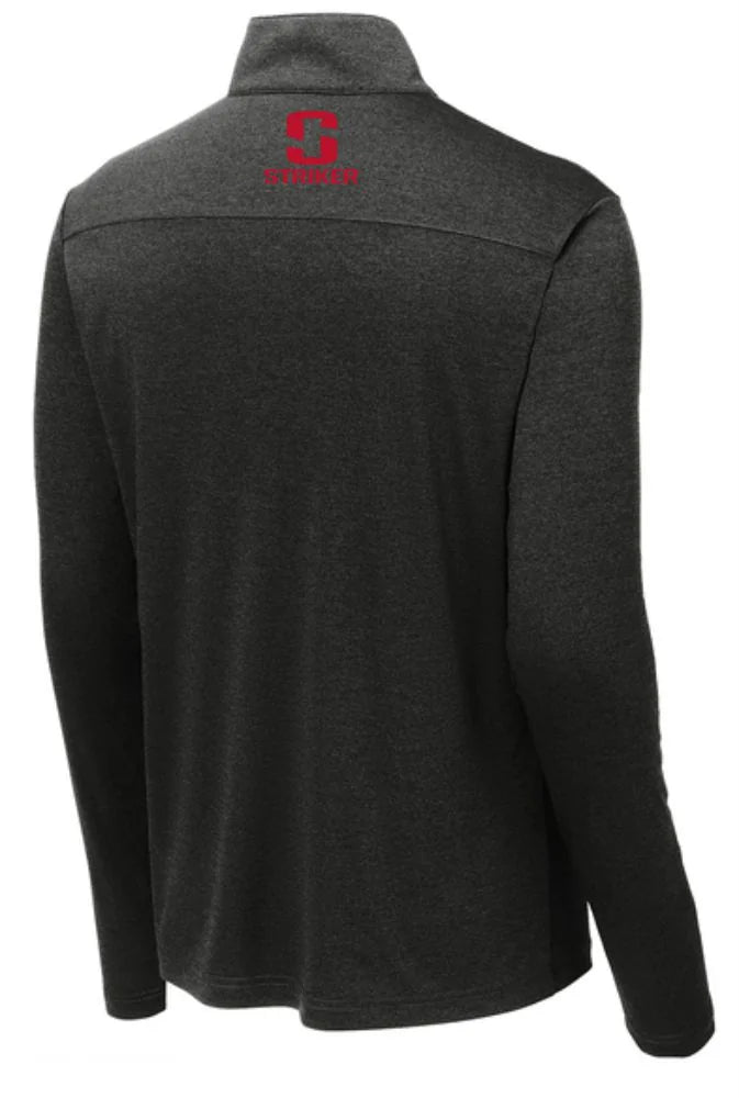 Lifeline Quarter Zip - Black Heather