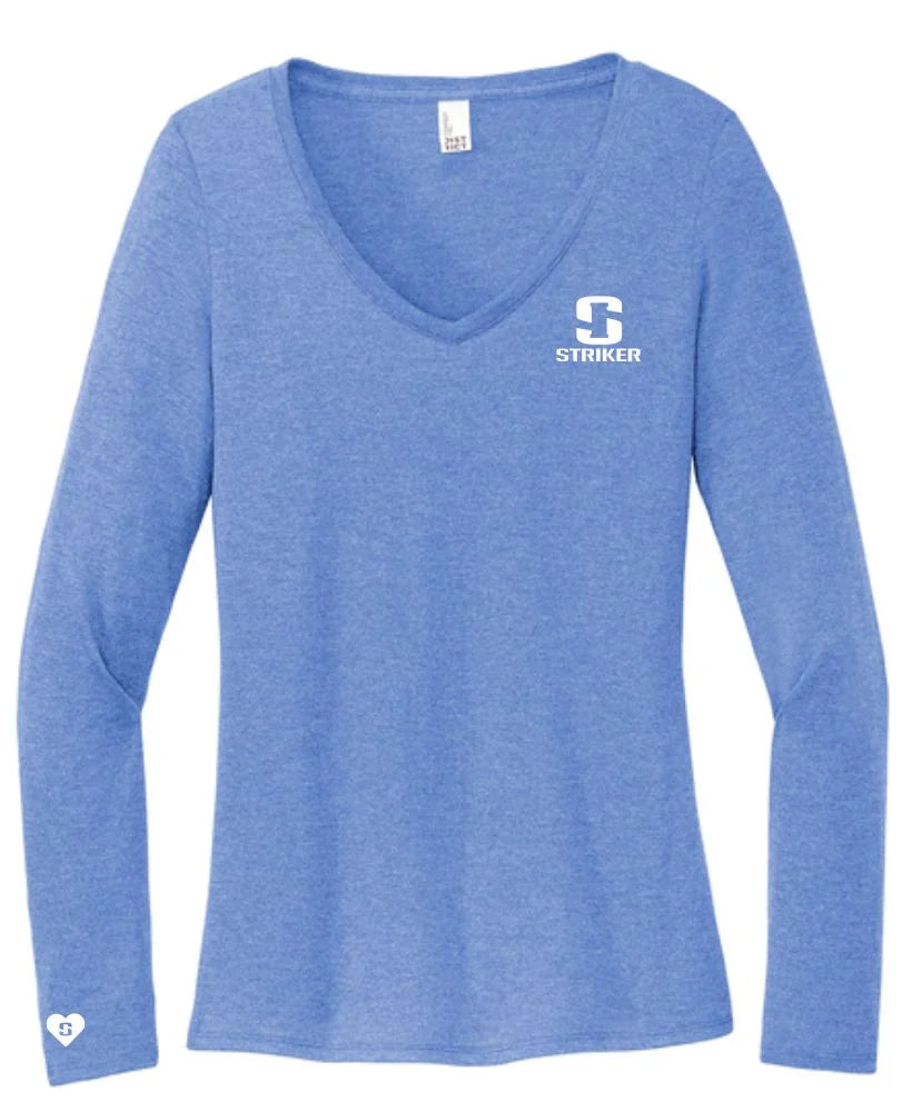 Women's Lifeline Long-Sleeve V-Neck Tee - Maritime Frost