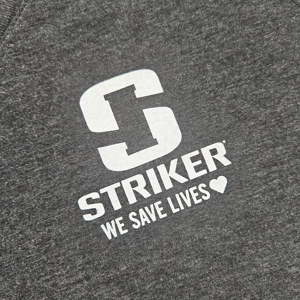Women's Lifeline Long-Sleeve V-Neck Tee - Heathered Charcoal