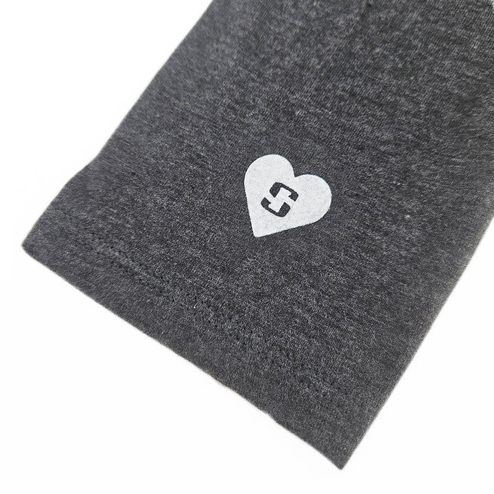 Women's Lifeline Long-Sleeve V-Neck Tee - Heathered Charcoal