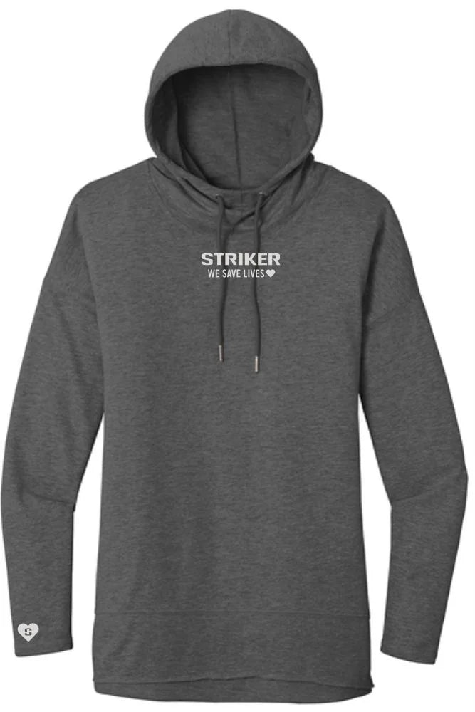 Women's Lifeline Tunic Hoody - Washed Coal