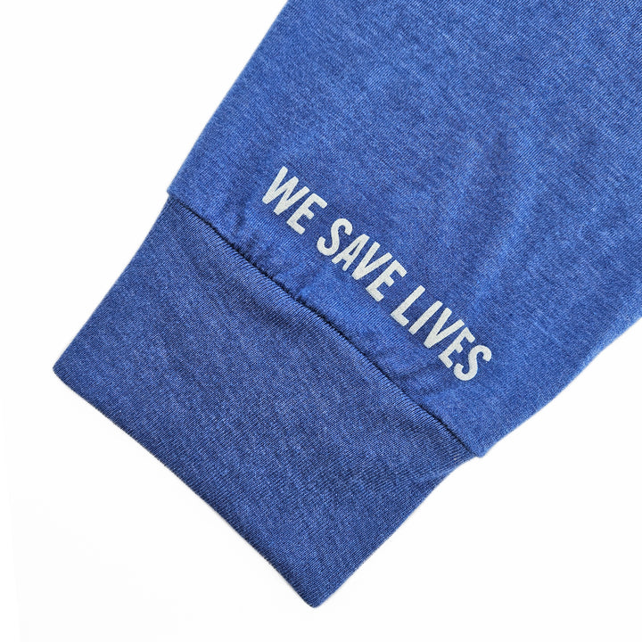 Lifeline Long-Sleeve Tee - Royal Frost