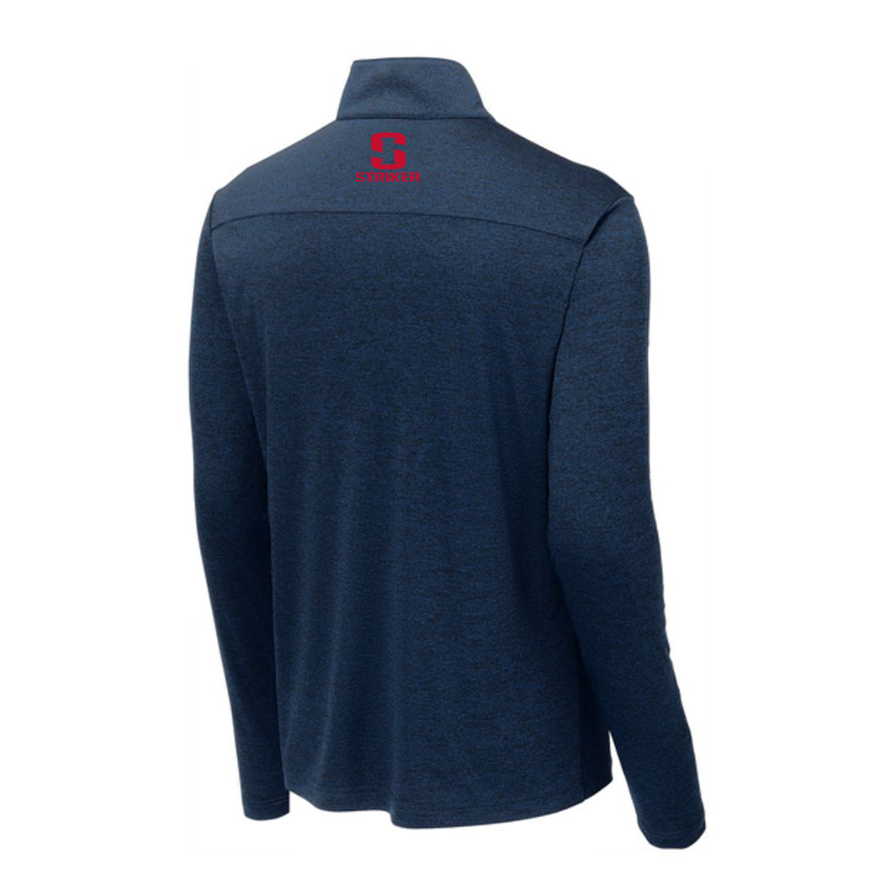 Lifeline Quarter Zip - Dark Royal Heather
