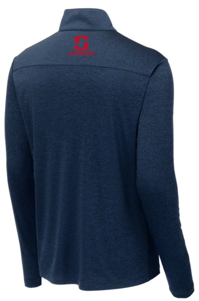 Lifeline Quarter Zip - Dark Royal Heather