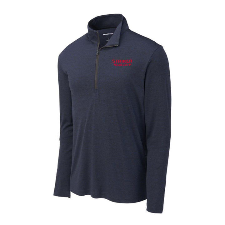 Lifeline Quarter Zip - Deep Navy Heather