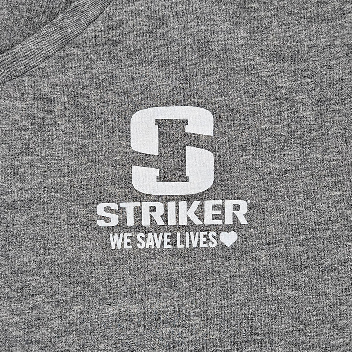 Women's Lifeline Short-Sleeve V-Neck Tee - Graphite Heather