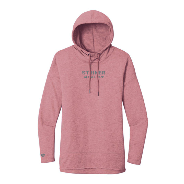 Women's Lifeline Tunic Hoody - Nostalgia Rose
