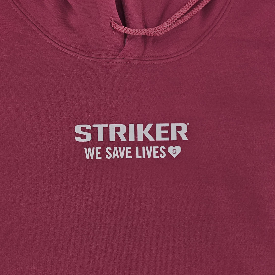 Lifeline Heavyweight Hoody - Maroon