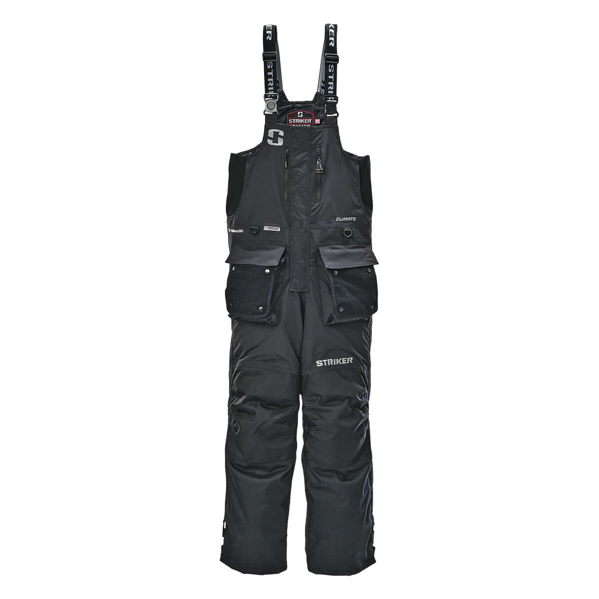 Striker | Climate Bib - Black | Men's Ice Fishing Suits