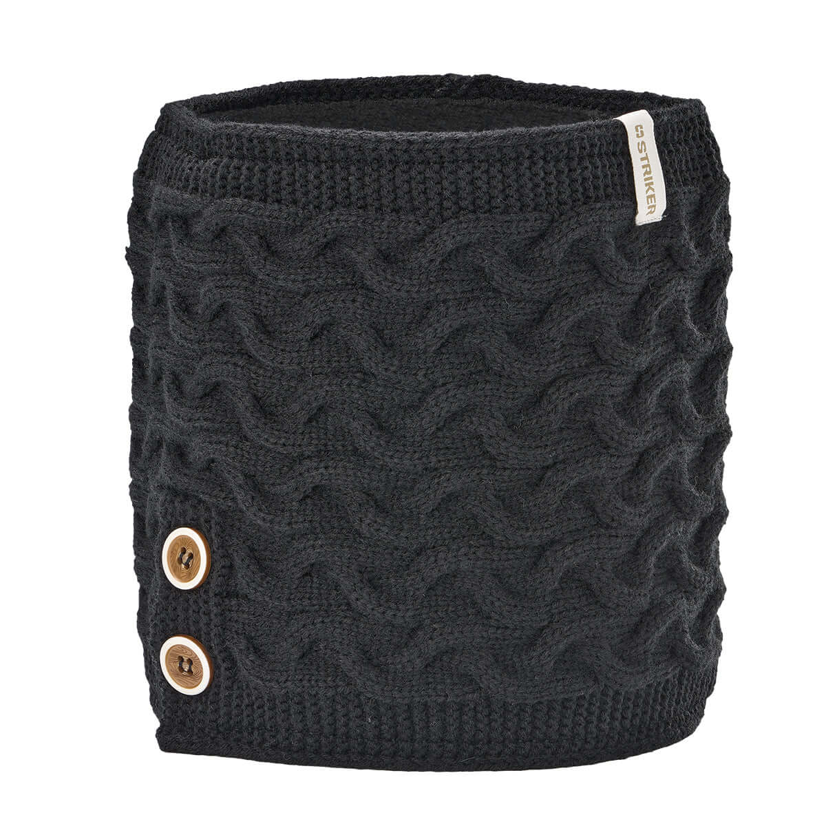 Striker | Ashbury Neck Warmer - Black | Ice Fishing Apparel