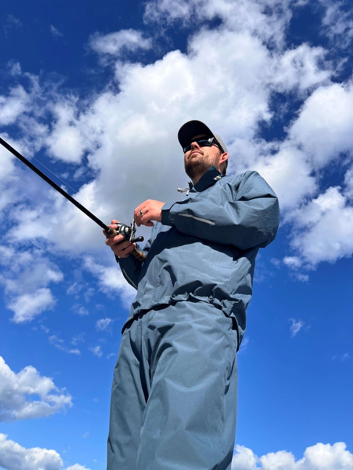 Impulse Packable Rain Jacket - Atlantic Blue