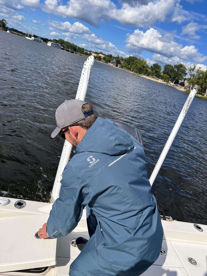Impulse Packable Rain Jacket - Atlantic Blue