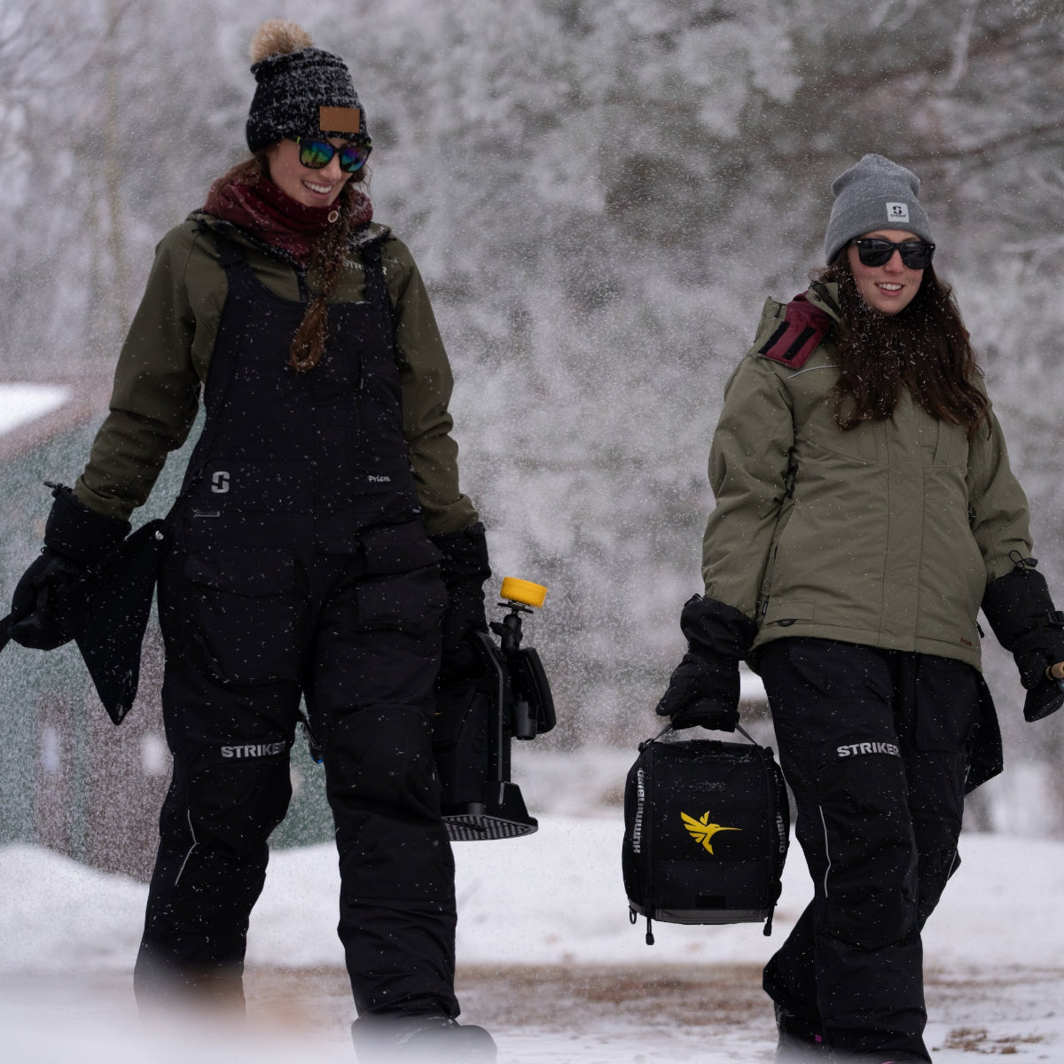 Striker | Women's Prism Ice Fishing Winter Bibs | Ice Fishing Suits