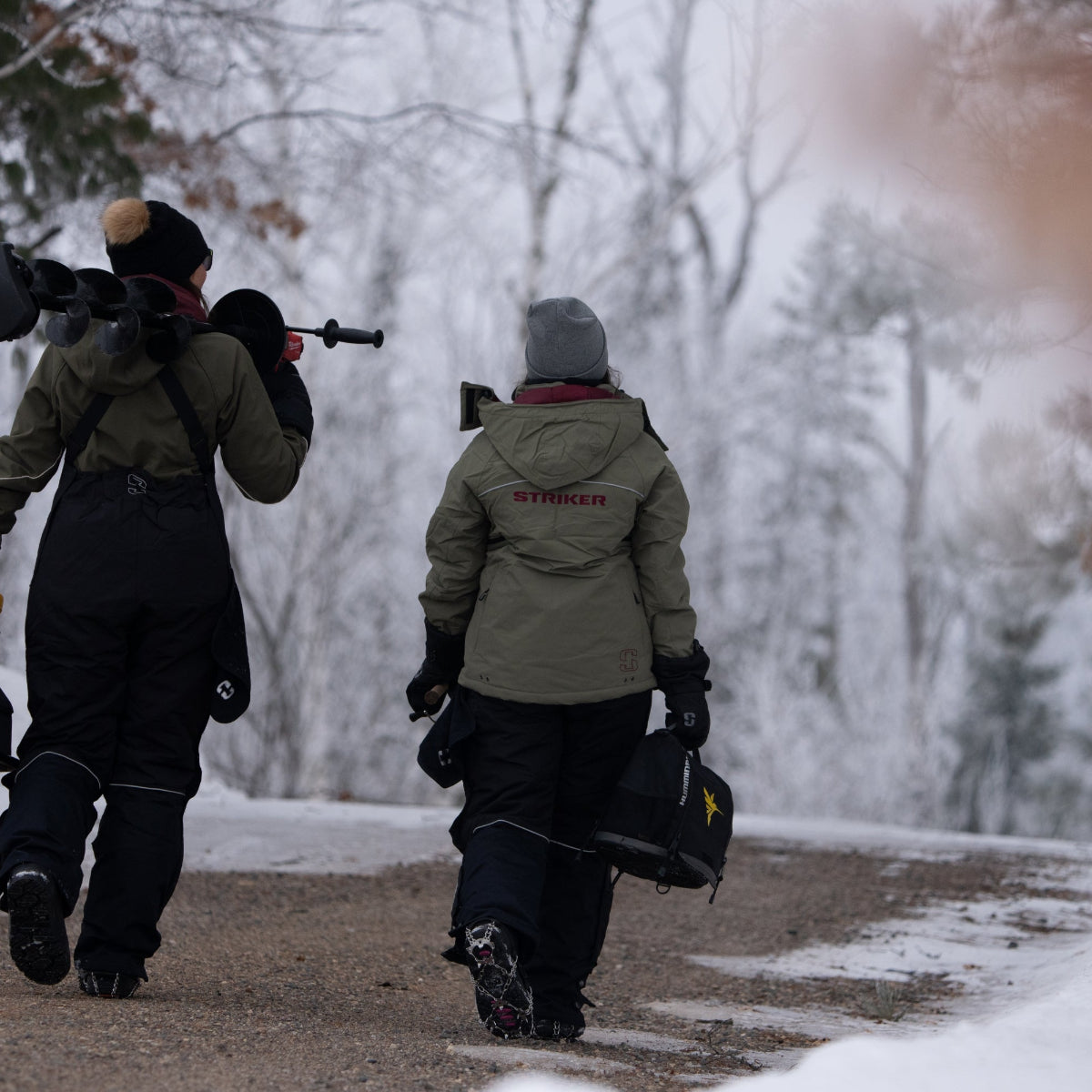 Striker | Women's Prism Ice Fishing Winter Jacket - Olive | Ice Suits