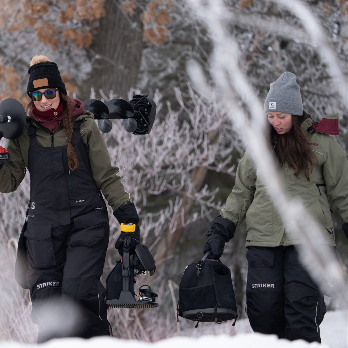 Striker | Women's Prism Ice Fishing Winter Bibs | Ice Fishing Suits