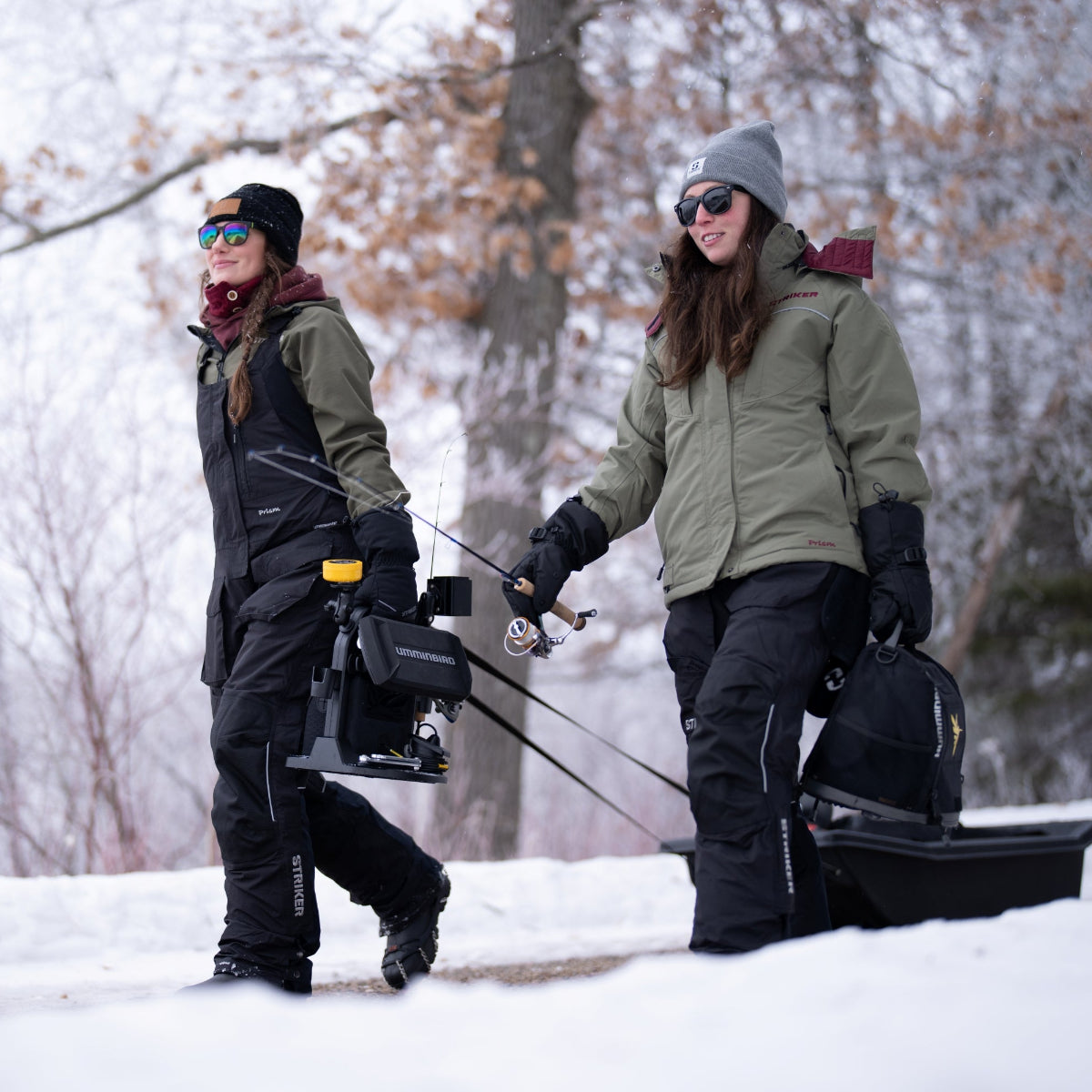 Striker | Women's Prism Ice Fishing Winter Bibs | Ice Fishing Suits