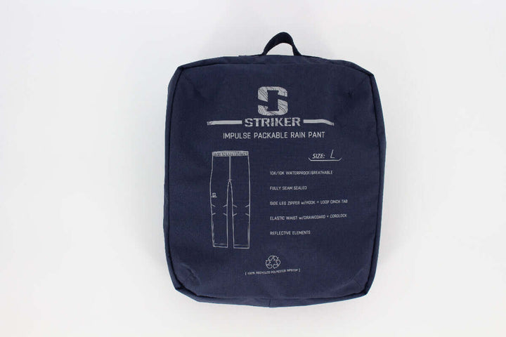 Impulse Packable Rain Pant - Twilight Blue